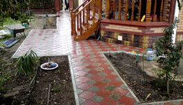 УКЛАДКА ТРОТУАРНОЙ ПЛИТКИ