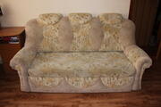 Мягкая мебель (диван раскладной и 2 кресла)