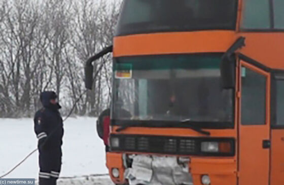 Не дали замерзнуть пассажирам автобуса